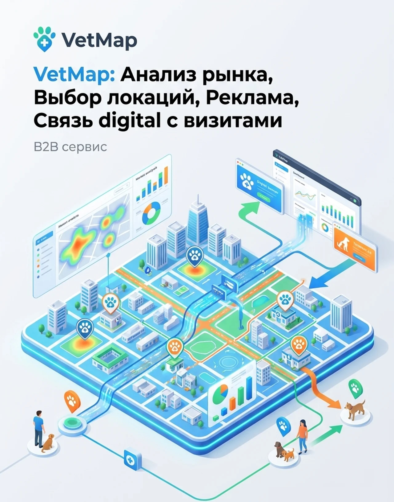 Как мы разработали геоаналитическую платформу для развития сети зооклиник
