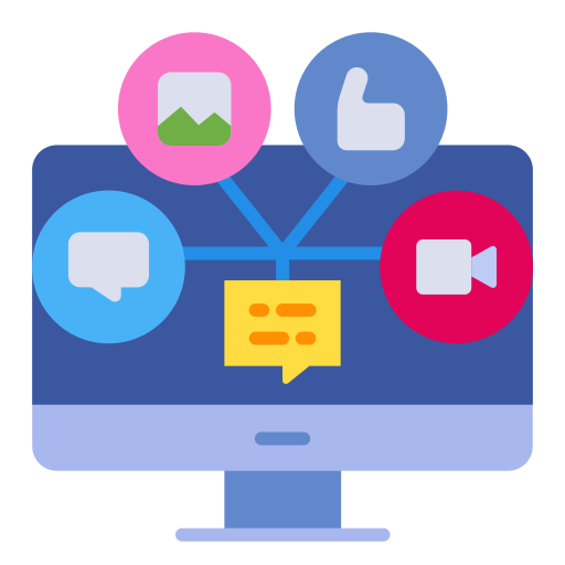 Telegram content icon